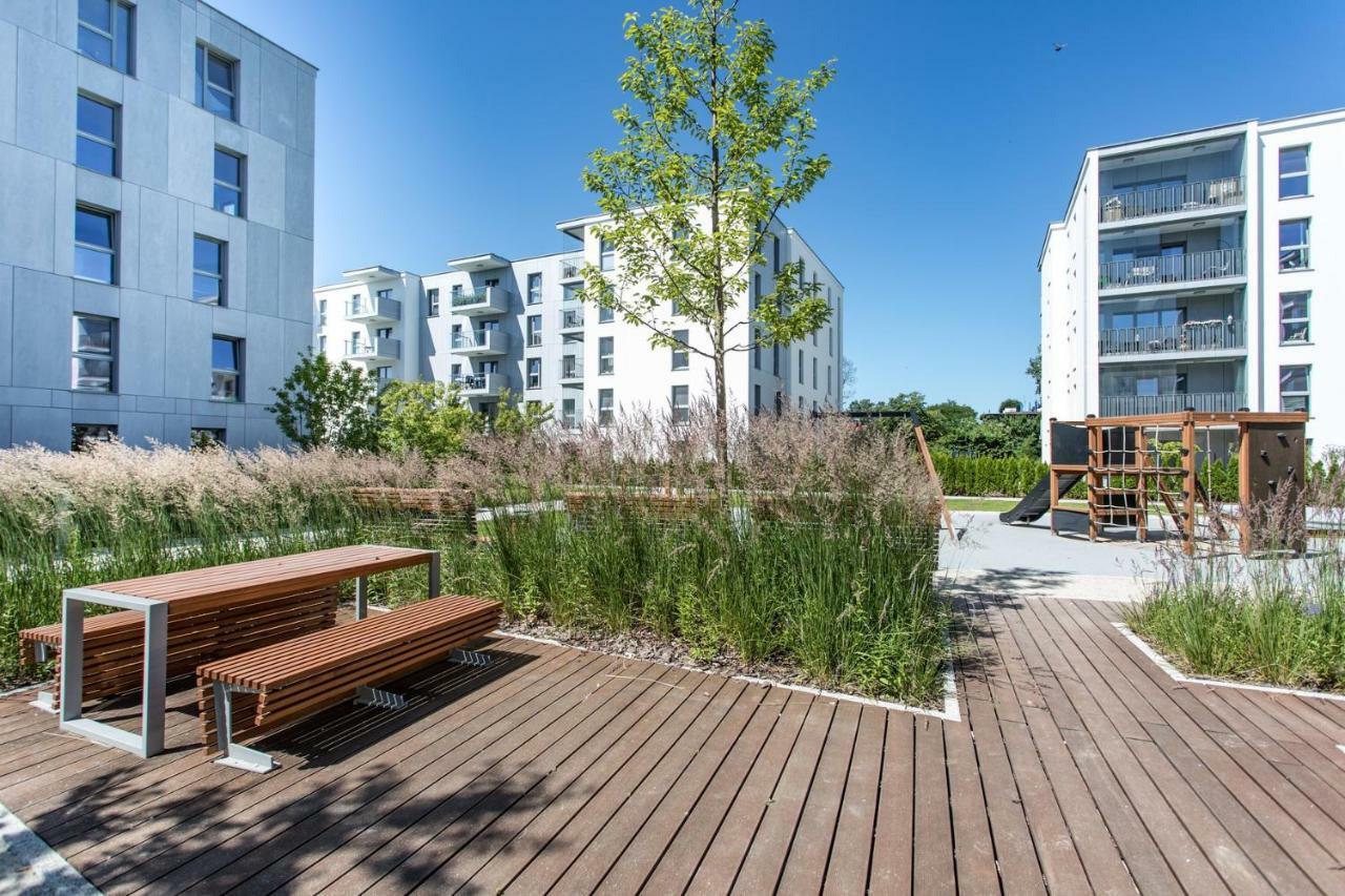 Seaside Beach 150M Do Plazy - Parking - Praia Apartments - Polsat Ergo Arena Plus Gdańsk Eksteriør bilde